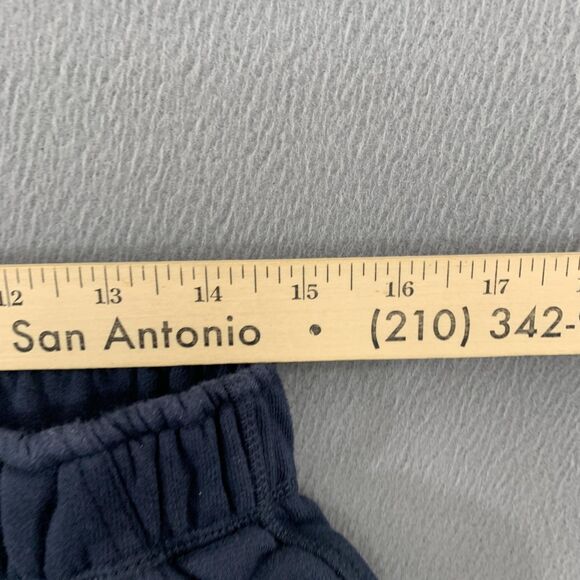 L.L.Bean Pants Mens Medium Navy Blue Elastic Waist Cuffed Sweatpants Jogger - Picture 8 of 13